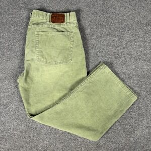 Vintage Polo Ralph Lauren 90s All-Weather Corduroy Pants 36x30 Green